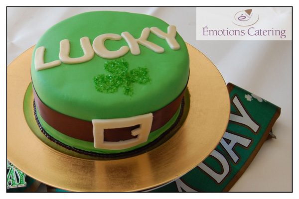 Specialty Fondant Cake for St. Patrick's Day